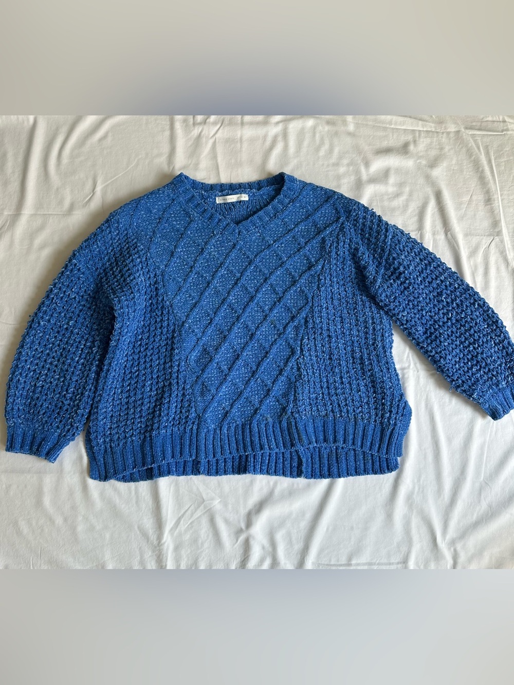 Altar’d State Blue Knitted Sweater Size M